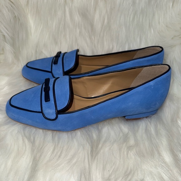 Talbots Vibrant Blue Women's Loafers - Picture 3 of 7